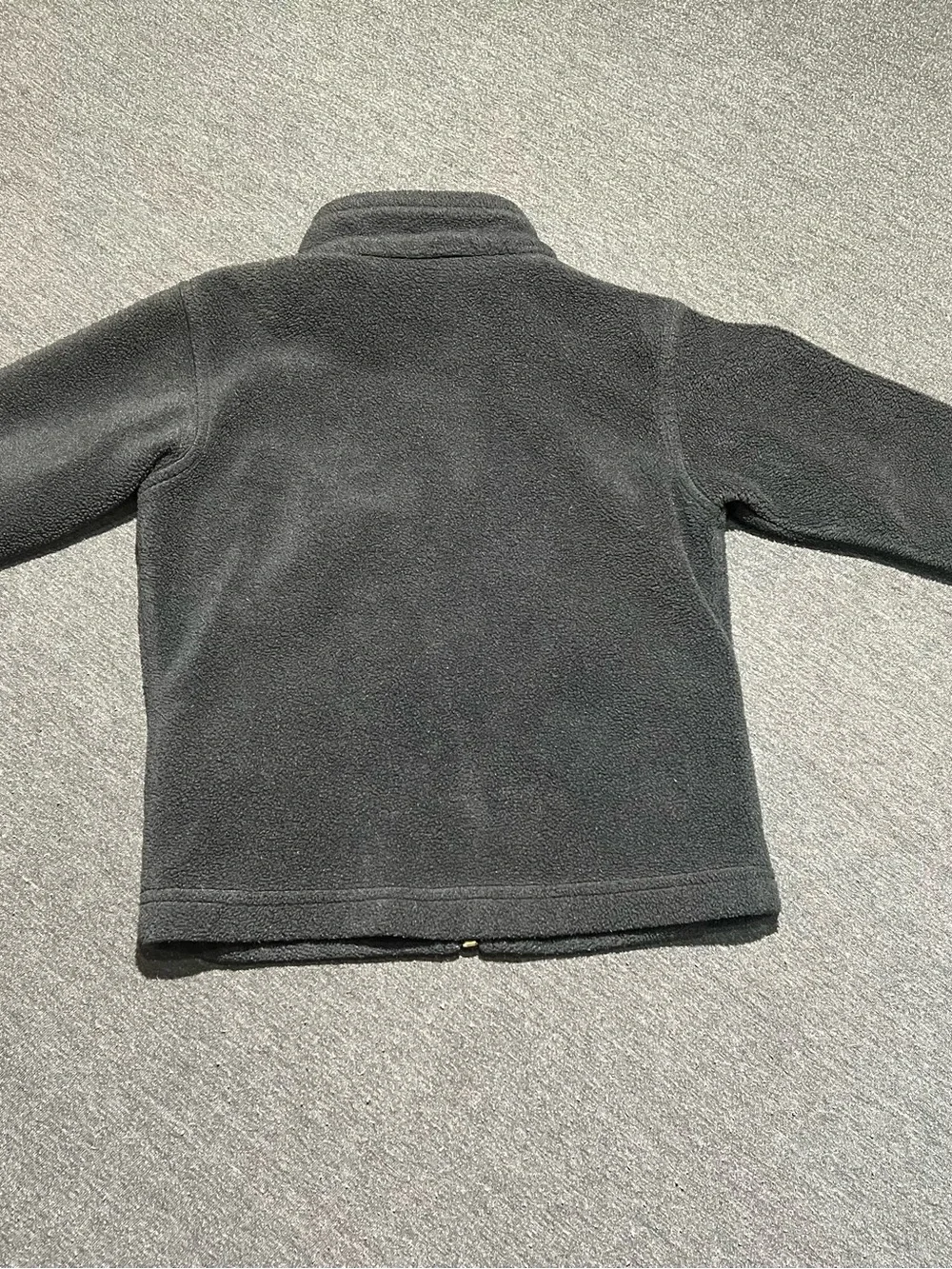 Columbia Kids Black Full-Zip Puffer Fleece Jacket